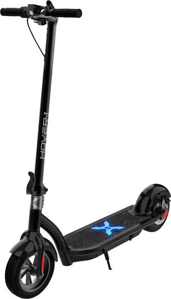Hover-1 - Alpha Foldable Electric Scooter with 12 mi Max Operating Range & 17.4 mph Max Speed - Black