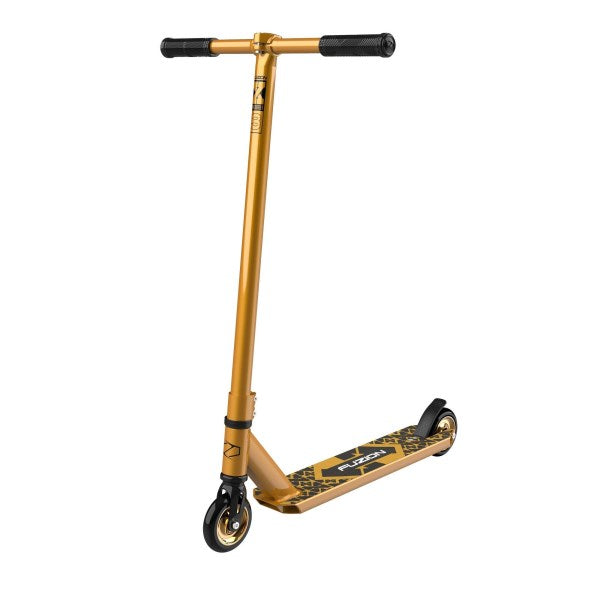 Fuzion Gold Pro X-3 2 Wheel Scooter - Gold