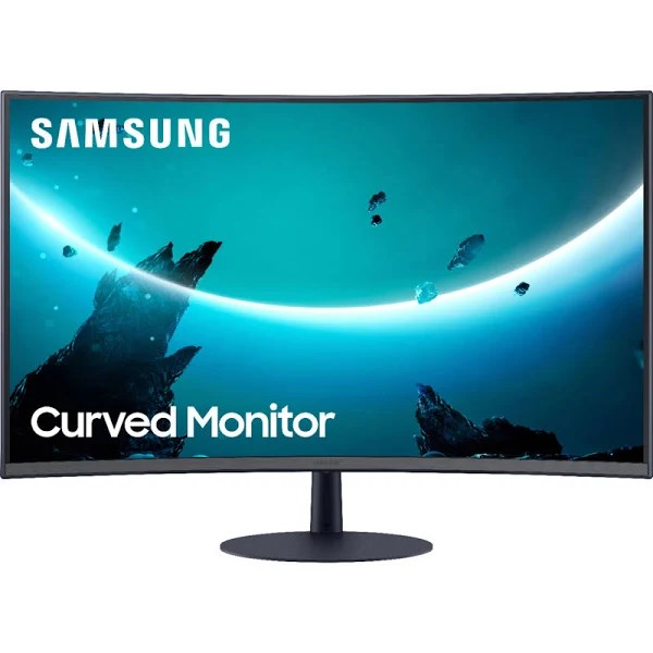 Samsung - T55 Series C27T550FDN 27 1000R Curved Monitor