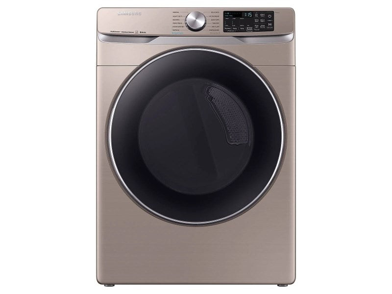 Samsung DVG45R6300C 7.5 Cu. ft. Smart Gas Dryer with Steam Sanitize+ in Champagne