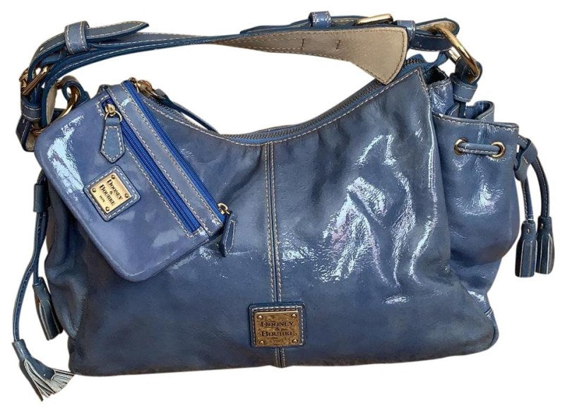 Dooney & Bourke Pebble Grain Crossbody Bag Pouch, Blue