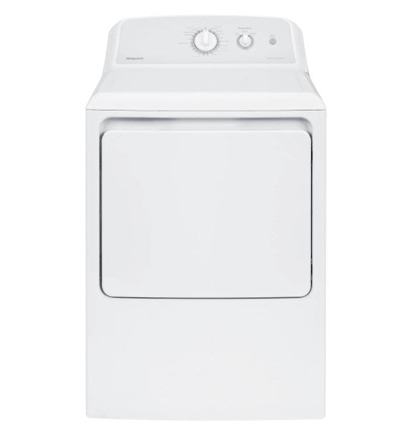 Hotpoint HTX24GASKWS 6.2 Cu. ft. Gas Dryer - White