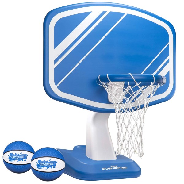 GoSports Splash Hoop Pro Swimming Pool Basketball Game - Blue