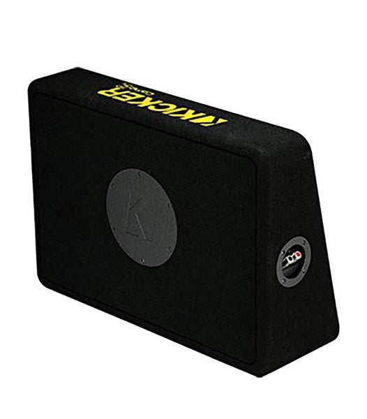 Kicker TCWC104 CompC 10 Subwoofer in Thin Profile Enclosure 4-Ohm