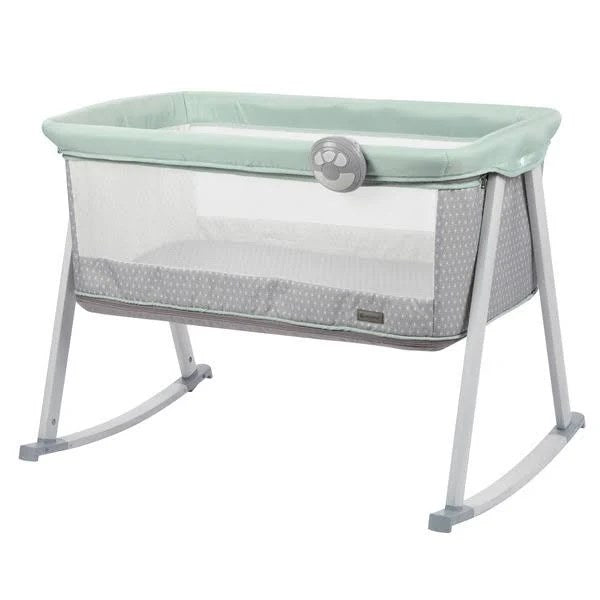 Monbebe Whisper 3 in 1 Rocking Bassinet and Play Yard with Rocking Mode, Stardust