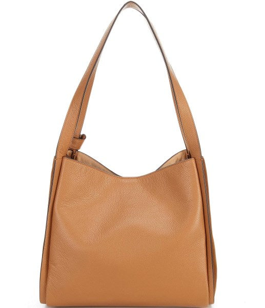 Kate Spade New York Knott Pebbled and Suede Leather Large Shoulder Bag - Bungalow