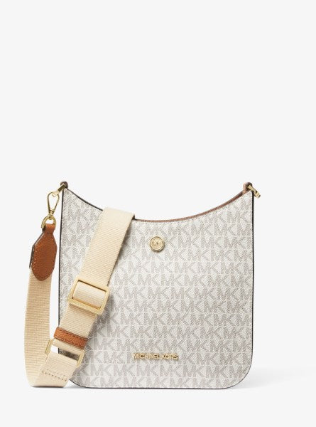 Michael Kors Briley Small Messenger Crossbody Bag Mk Vanilla