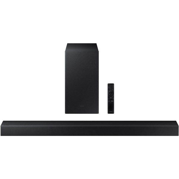 Samsung - 2.1-Channel Soundbar with Wireless Subwoofer and Dolby Audio / DTS 2.0 - Black HW-A430