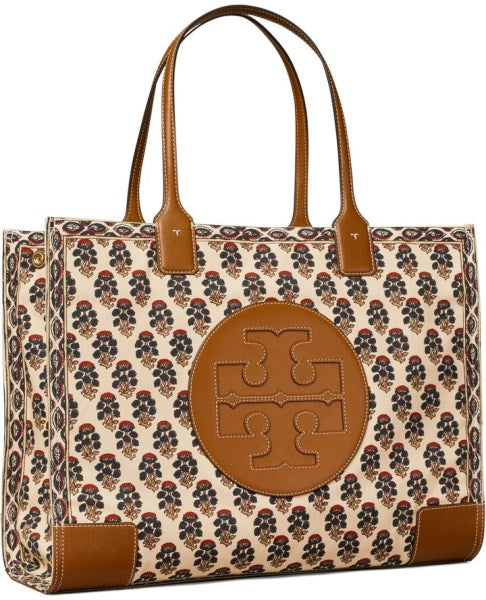 Tory Burch Ella Printed Canvas Tote