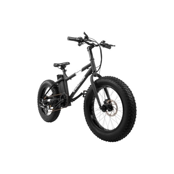 Swagtron Kids Electric Fat Bike - Black (EB-6)