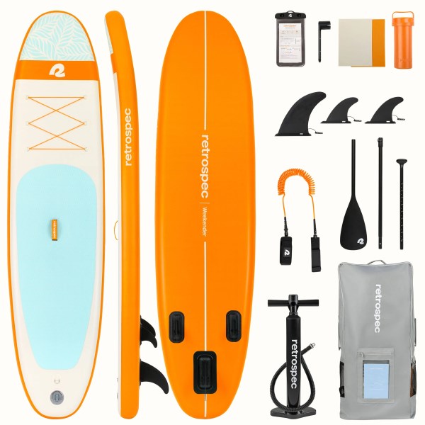 Retrospec Weekender 10 Inflatable Stand Up Paddleboard