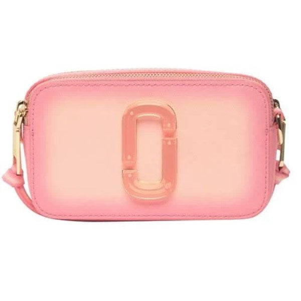 Marc Jacobs The Fluoro Edge Snapshot Bag - Fluoro Peach Multi Os