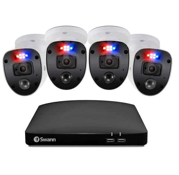 Swann CCTV Kit, 8 Channel 1080p Full HD 1TB HDD