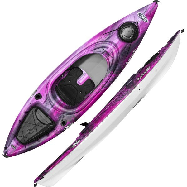 Pelican Mustang 100x Kayak Magenta White Fade/Yellow