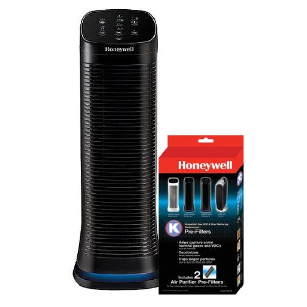 Honeywell Compact AirGenius 4 Air Cleaner/Odor Reducer HFD310 Black