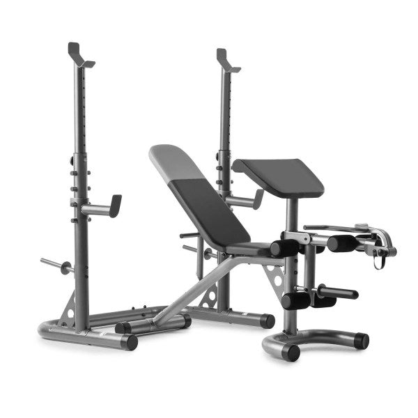 Weider XRS 20 Adjustable Workout Bench with Olympic Squat Rack