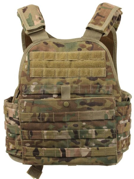 Rothco Molle Plate Carrier Vest - Multicam