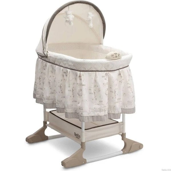 Delta Children Playtime Jungle Rocking Bassinet
