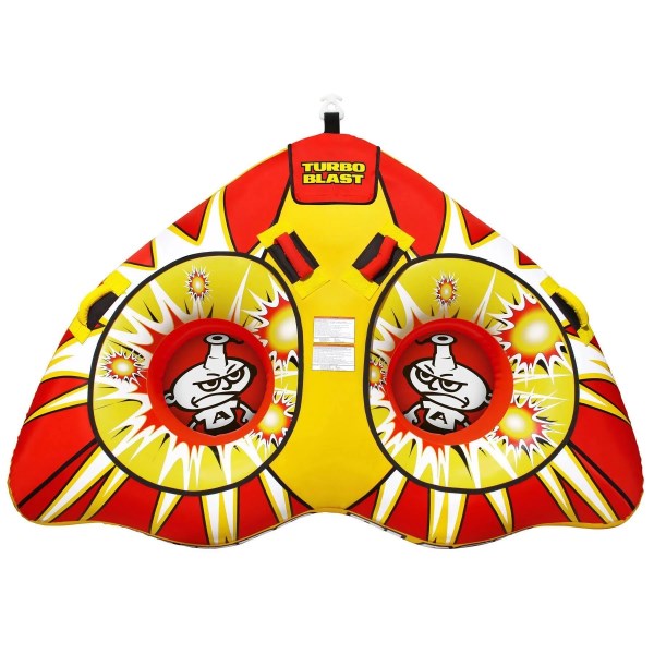 Kwik Tek AHTB-12 Airhead Turbo Blast, Red/Yellow