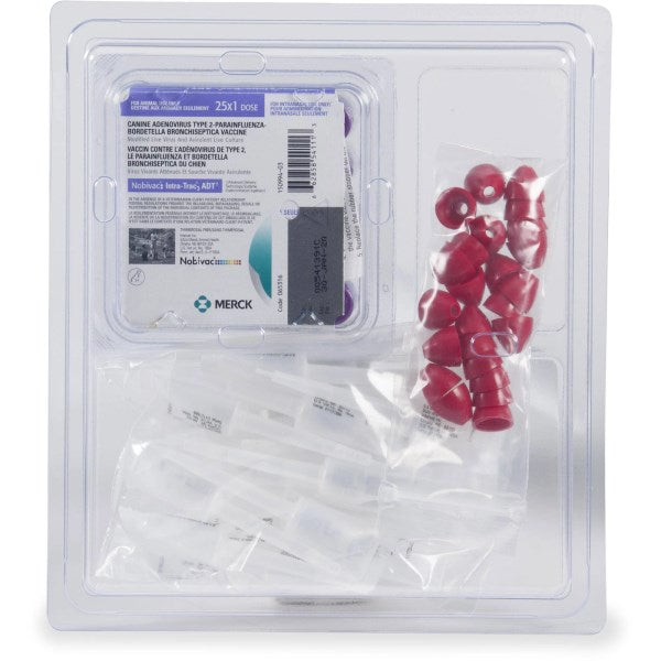 Nobivac Intra-Trac 3 ADT Dog Vaccine by Merck, 25 x 1 DS
