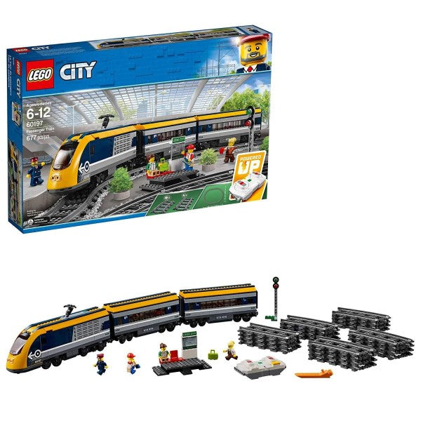 LEGO City 60197 Passenger Train (677 Pieces) Building Kit