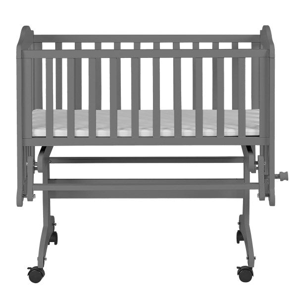 Dream on Me Lullaby Cradle Glider - Steel Grey