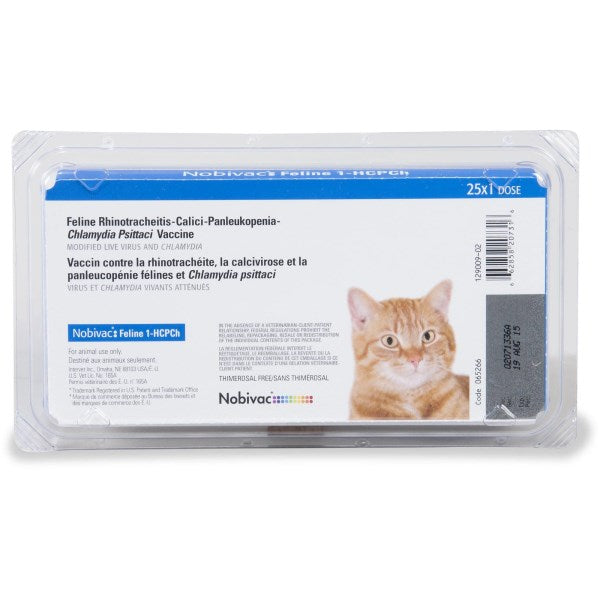 Nobivac Feline 1-HCPCh 4-Way Vaccine, 25 Doses