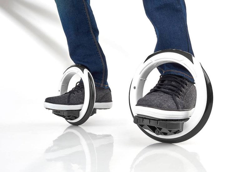 Inventist Inc. Boardless Skateboard - Black/White