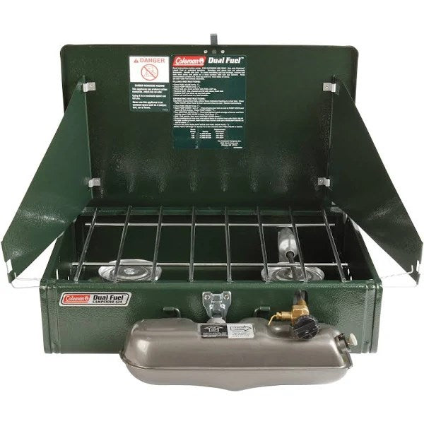 Coleman - 2 Burner Dual Fuel Stove