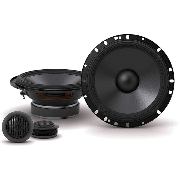 Alpine - 6-1/2 2-Way Car Speaker with Carbon Fiber Reinforced Plastic Cones - Black