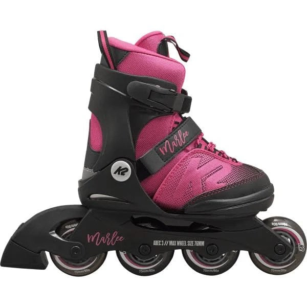 K2 Youth Marlee Inline Skates, Magenta, 1-5
