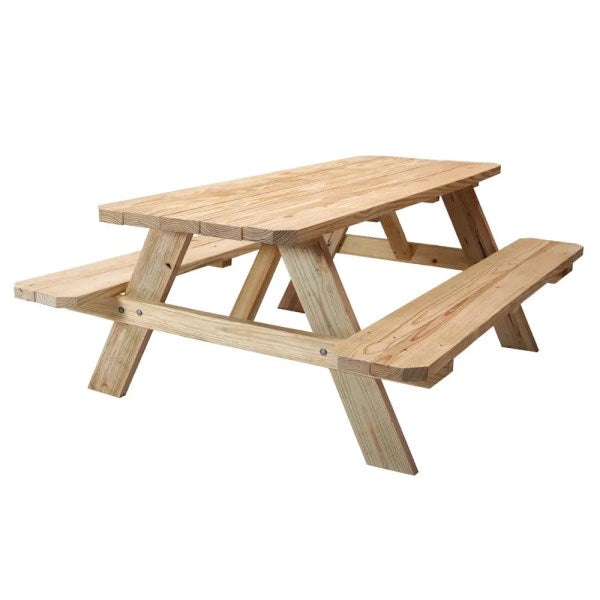 Outdoor Essentials 72 in. Deluxe Picnic Table