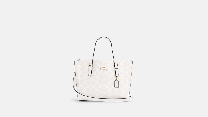 Coach Bags | Mollie Tote 25 In Signature Canvas