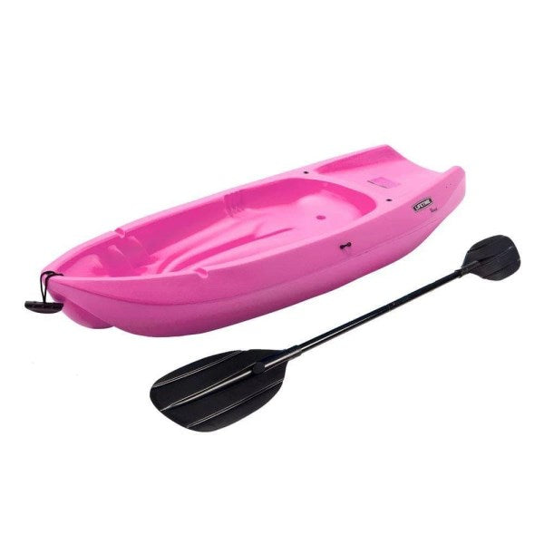 Lifetime Wave 6 Youth Kayak with Paddle, Pink