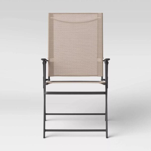 Sling Folding Patio Chair Tan - Room Essentials