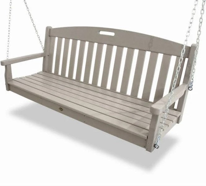 Trex Outdoor Furniture Yacht Club Swing - Sand Castle