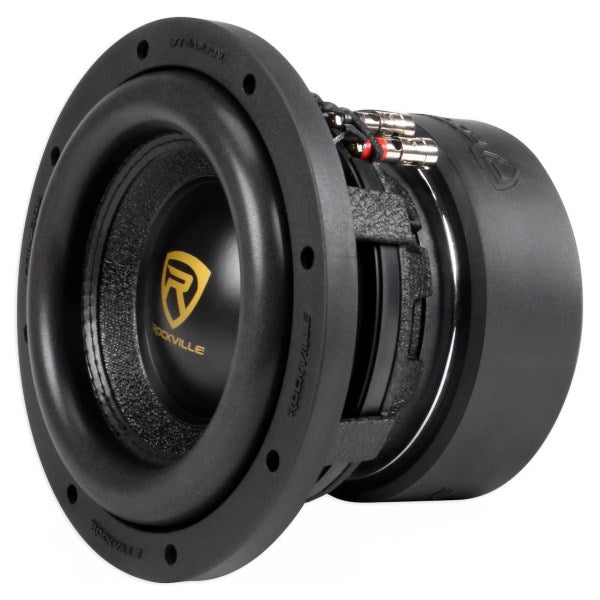 Rockville W8K9D2 8 inch 2000W Car Audio Subwoofer Dual 2-Ohm Sub CEA Compliant
