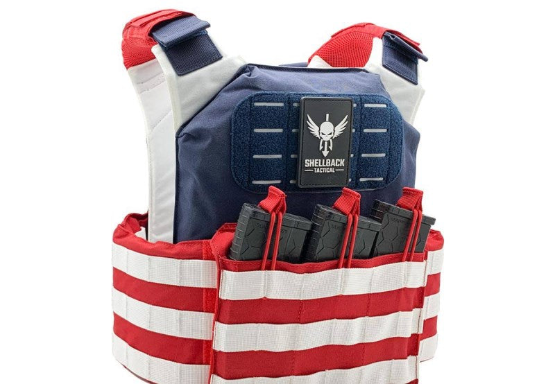 Shellback Tactical Stars and Stripes Plate Carrier