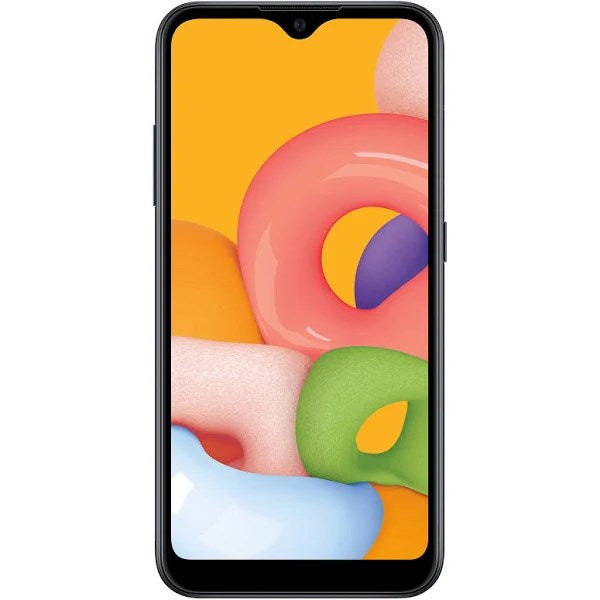 Net10 Samsung Galaxy A01 4G LTE Prepaid Smartphone (16GB) - Black