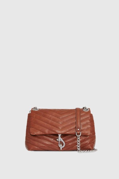 Rebecca Minkoff Edie Crossbody Bag in Brown