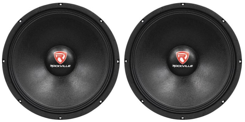 (2) New Rockville RVP15W8 2000 Watt 15 Pro Subwoofers 8 Ohm Raw Sub Woofers