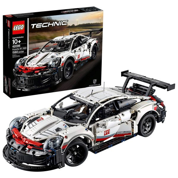 Lego Technic Porsche 911 RSR 42096 Race Car Building Set Stem (1,580