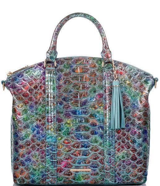 Brahmin Large Duxbury Satchel Frisky Montego - Frisky