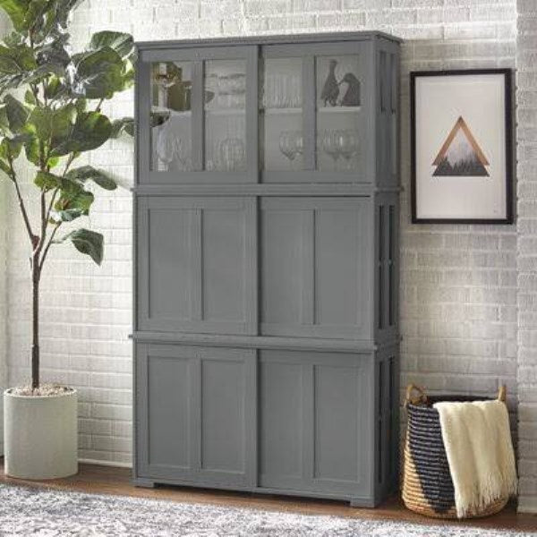 Pilar 42 Wide Server Andover Mills Color: Charcoal