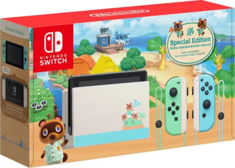 Nintendo Switch - Animal Crossing New Horizons Edition