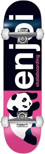 Enjoi Complete Skateboard Half and Half Pink 8.0