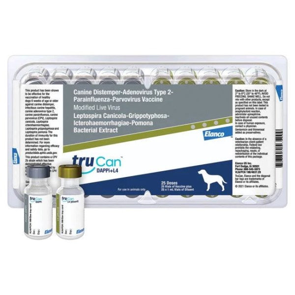 Duramune Max 5/4L Dog Vaccine by Elanco Animal Health, 25 x 1 DS Vials