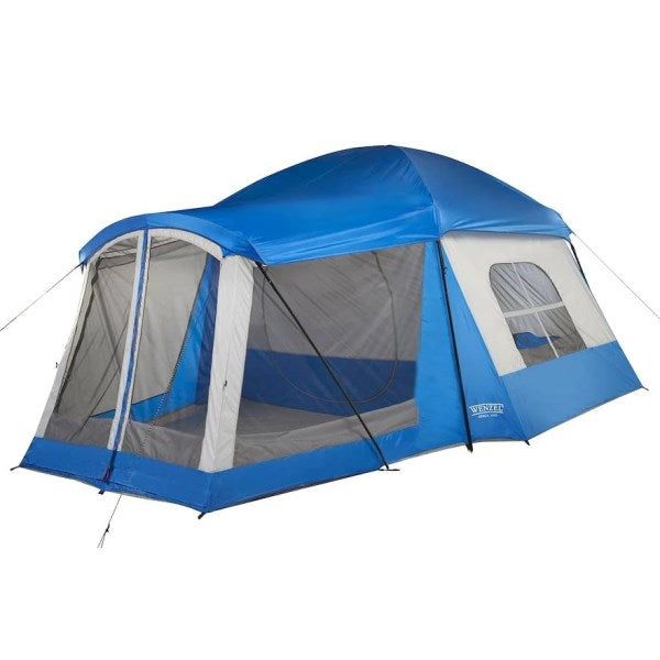 Wenzel Klondike 8 Person Tent - Blue