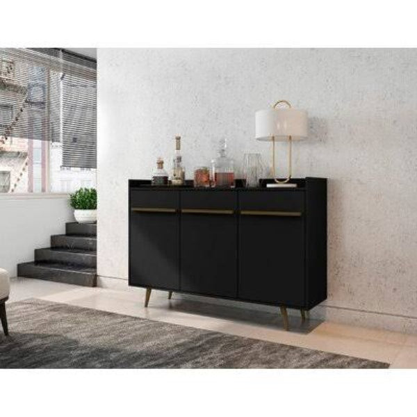Bewley 53.54 Wide Sideboard Corrigan Studio Color: Black