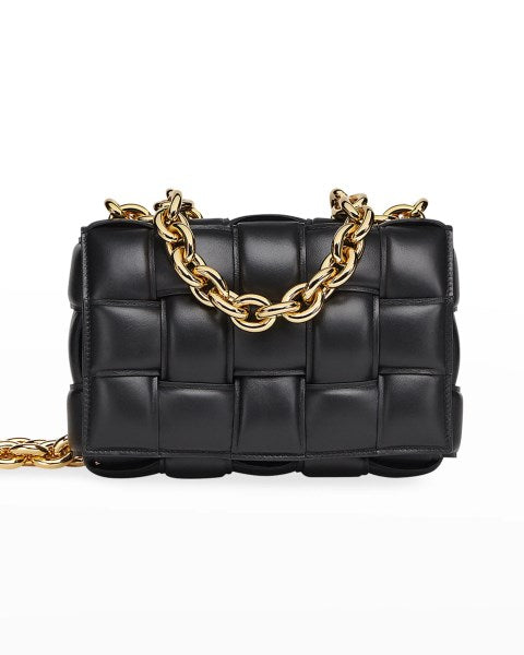 Bottega Veneta Chain Cassette Bag Black